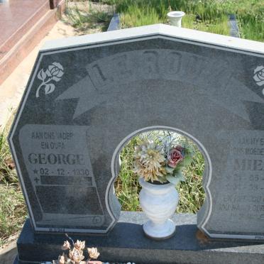ROUX George, le 1930- &amp; Miems 1933-2001