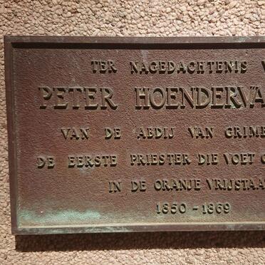 HOENDERVANGERS Peter