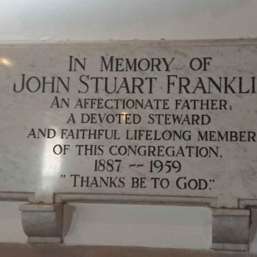 FRANKLIN John Stuart 1887-1959