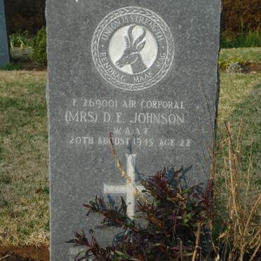 JOHNSON D.E. -1945