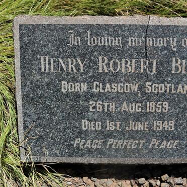 BLACK Henry Robert 1859-1949