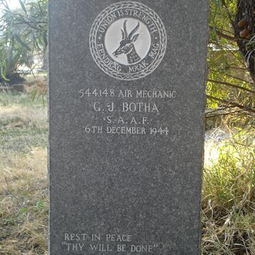 BOTHA G.J. -1944