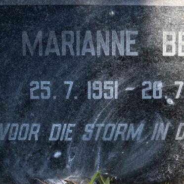 BEEBY Marianne 1951-1951
