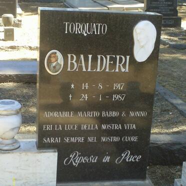 BALDERI Torquato 1917-1987