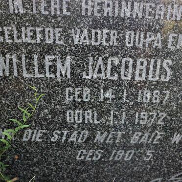 BOTHA Willem Jacobus 1887-1972