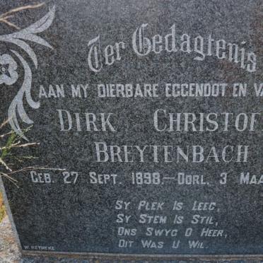 BREYTENBACH Dirk Christoffel 1898-1956