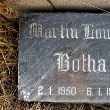 BOTHA Martin Lourens 1950-1950