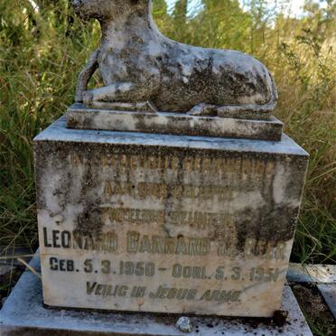 BEER Leonard Barnard, de 1950-1951