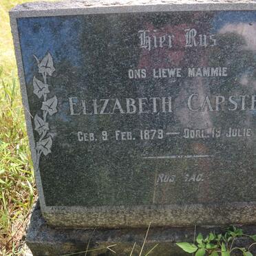 CARSTENS Elizabeth 1879-1945