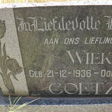 COETZEE Wiekie 1936-1946