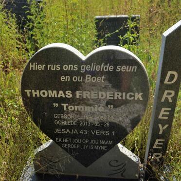 DREYER Thomas Frederick 1994-2013