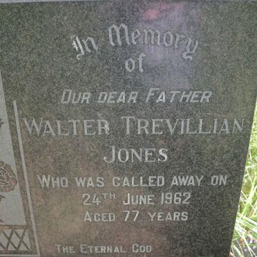 JONES Walter Trevillian -1962