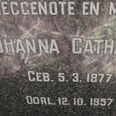 JOUBERT Henning Johannes 1867-1967 &amp; Johanna Catharina 1877-1957