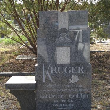 KRUGER Lambertus Rudolph 1925-1962