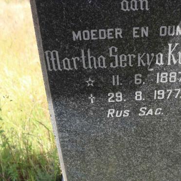 KRUGER Martha Serkya 1887-1977