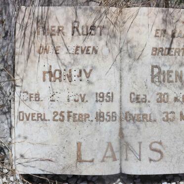 LANS Rienie 1950-1950 :: LANS Hanny 1951-1958