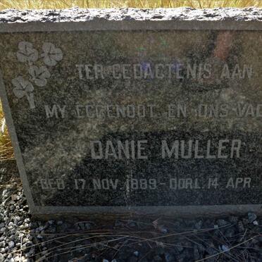 MULLER Danie 1889-1948