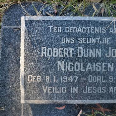 NICOLAISEN Robert Dunn John 1947-1949