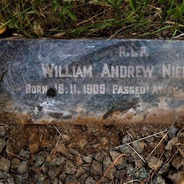 NIENABER William Andrew 1908-1943