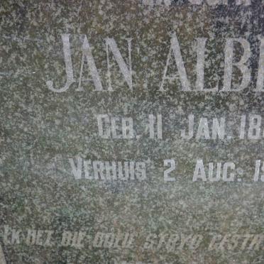 NIEKERK Jan Albert, van 1886-1958 &amp; Anna Maria STRAUSS 1887-1952