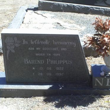 NEL Barend Philippus 1922-1992 &amp; Susara Johanna Susanna 1929-1997 