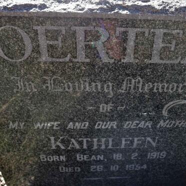 OERTEL Kathleen nee BEAN 1919-1954