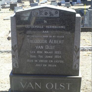 OLST Theodoor Albert, van 1893-1954