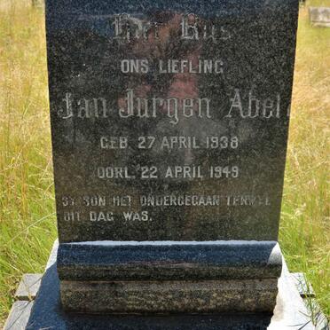 PIENAAR Jan Jurgen Abel 1938-1949