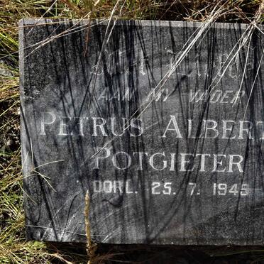 POTGIETER Petrus Albertus -1945