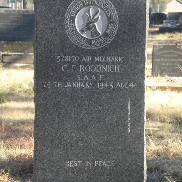 ROODNICH C.F. -1943