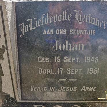 ROOS Johan 1945-1951