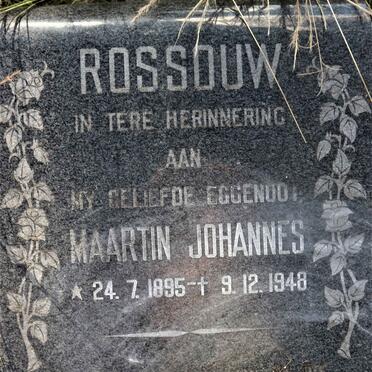 ROSSOUW Maartin Johannes 1895-1948