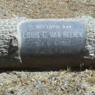 REENEN Louis C., van 1902-1955
