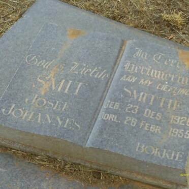 SMIT Josef Johannes 1926-1955