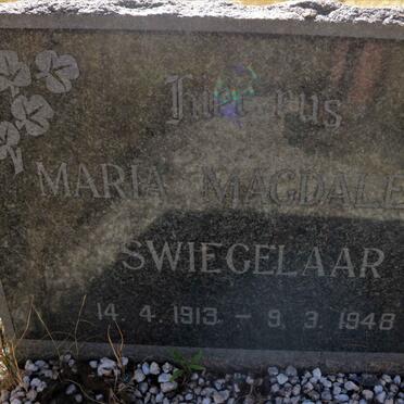 SWIEGELAAR Maria Magdalena 1913-1948
