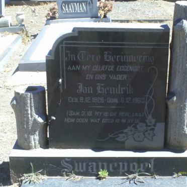 SWANEPOEL Jan Hendrik 1926-1963