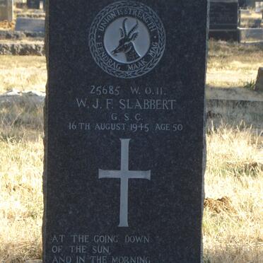 SLABBERT W.J.F. -1945