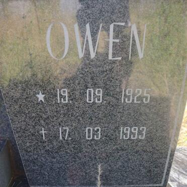 TODD Owen 1925-1993 &amp; Edna 1933-