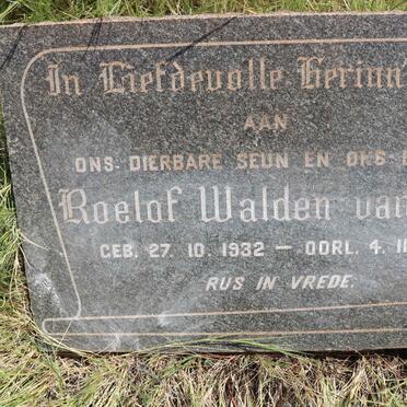 WYK Roelof Walden, van 1932-1948