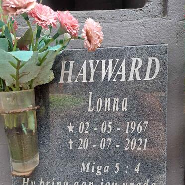HAYWARD Lonna 1967-2021