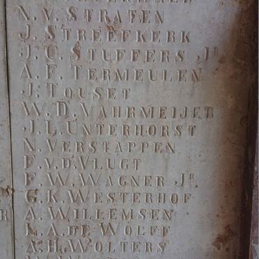 1. Nederlandse gedenkplaat 1899-1902