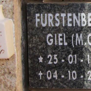 FURSTENBERG M.C. 1932-2012