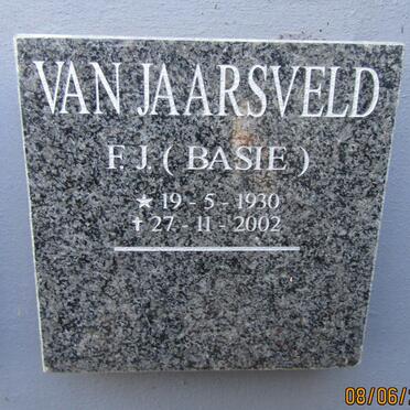 JAARSVELD F. J., van 1930-2002