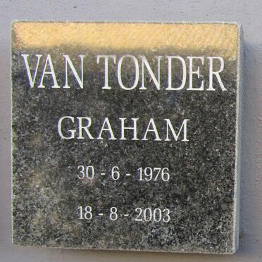 TONDER Graham, van 1976-2003