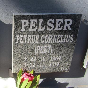 PELSER Petrus Cornelius 1969-2019