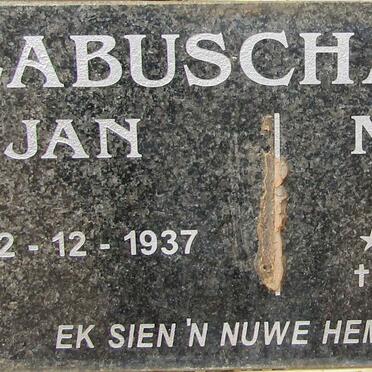 LABUSCHAGNE Jan 1937- & Martie 1940-2014