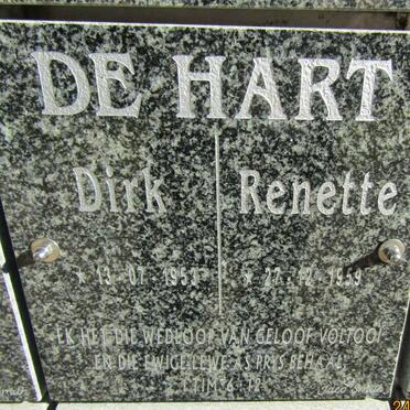 HART Dirk, de 1953- &amp; Renette 1959-