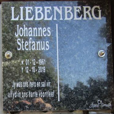 LIEBENBERG Johannes Stefanus 1961-2019