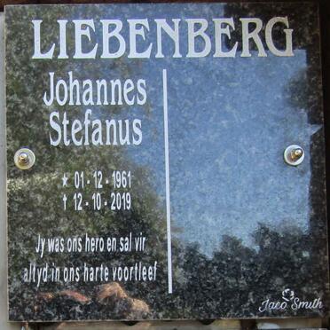 LIEBENBERG Johannes Stefanus 1961-2019
