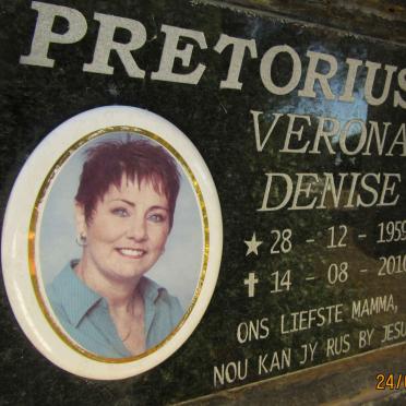 PRETORIUS Verona Denise 1959-2010